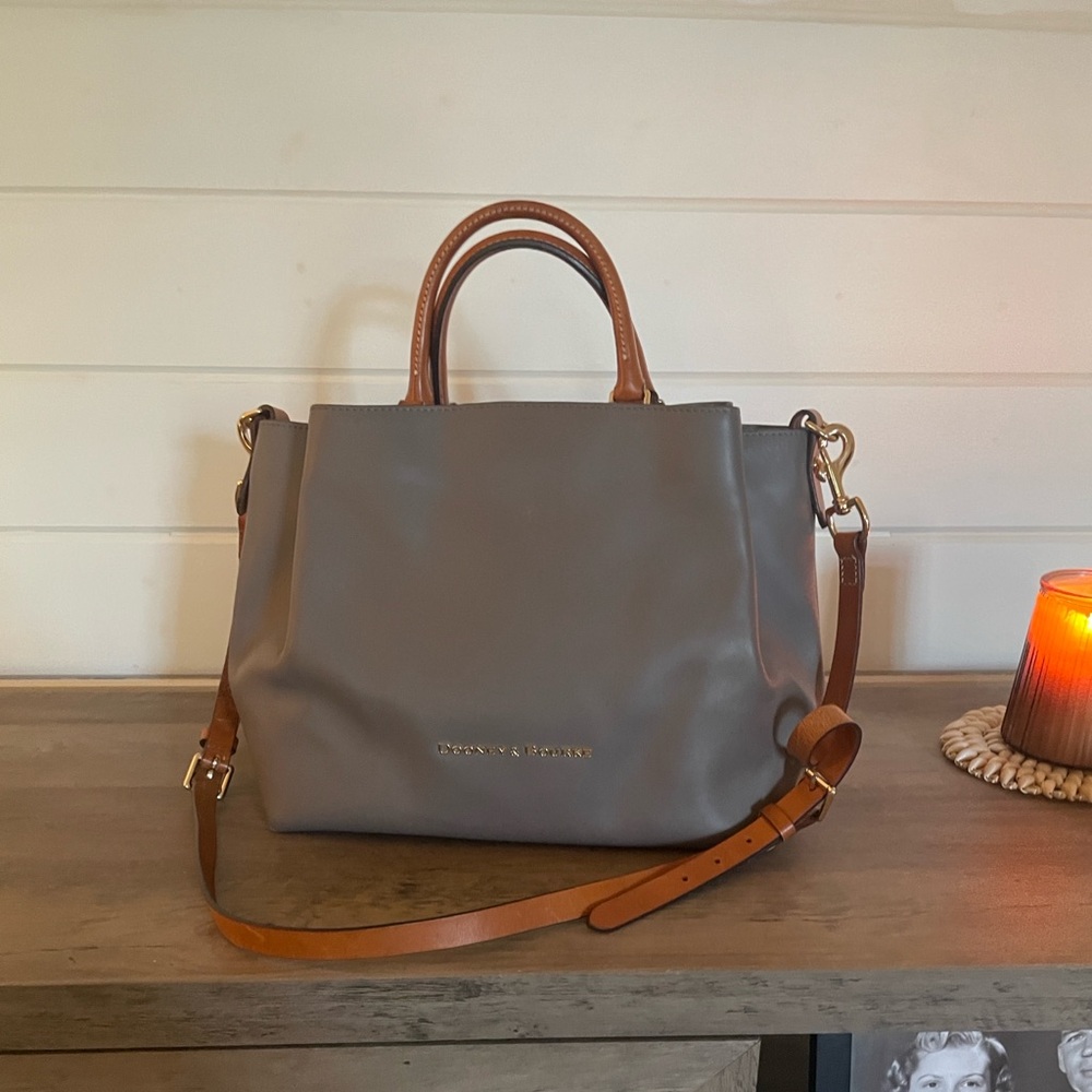Brown and Gray Women's Bag